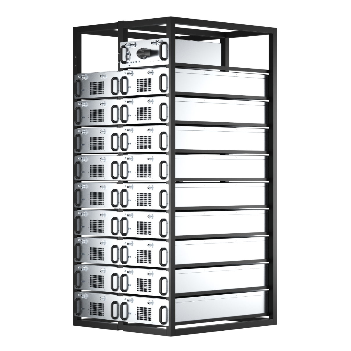 Stocarea energiei în interior, lateral