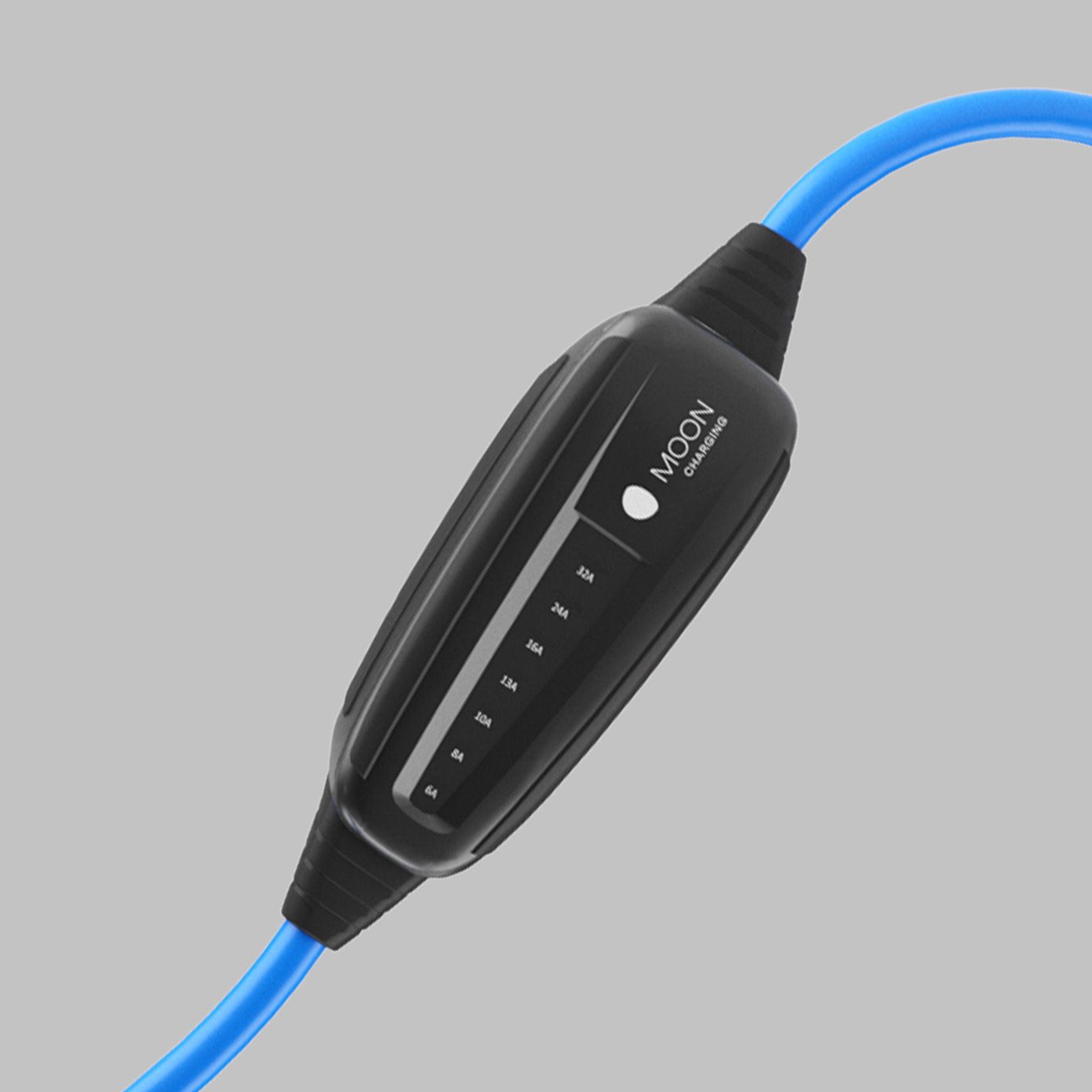 Prim-plan al unui afișaj al unui cablu POWER2Go